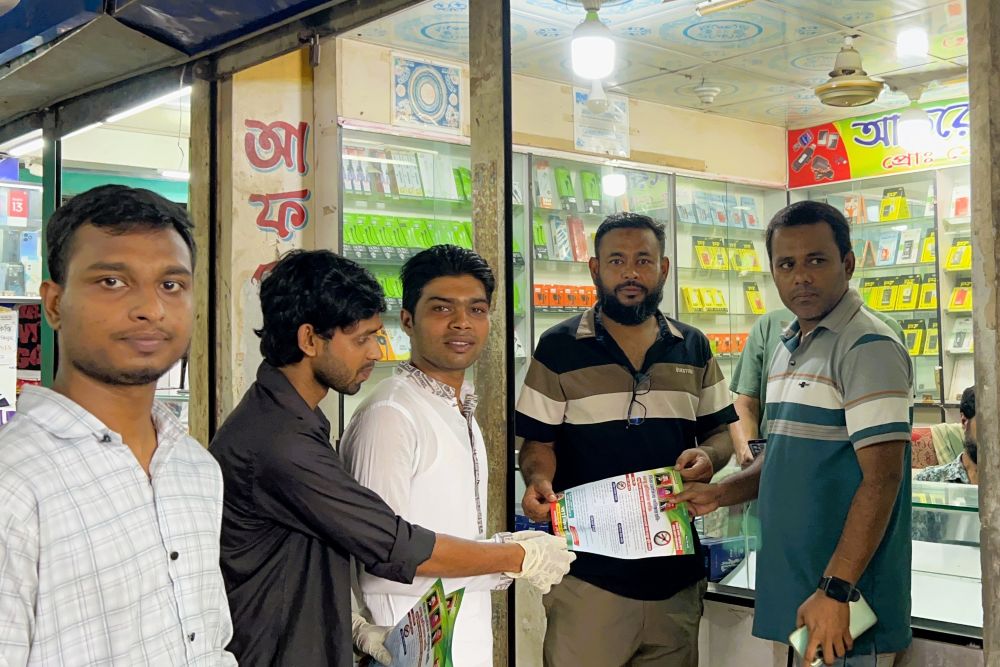 নলছিটিতে ডেঙ্গু প্রতিরোধে পৌর ছাত্রদলের সচেতনতামূলক প্রচারণা