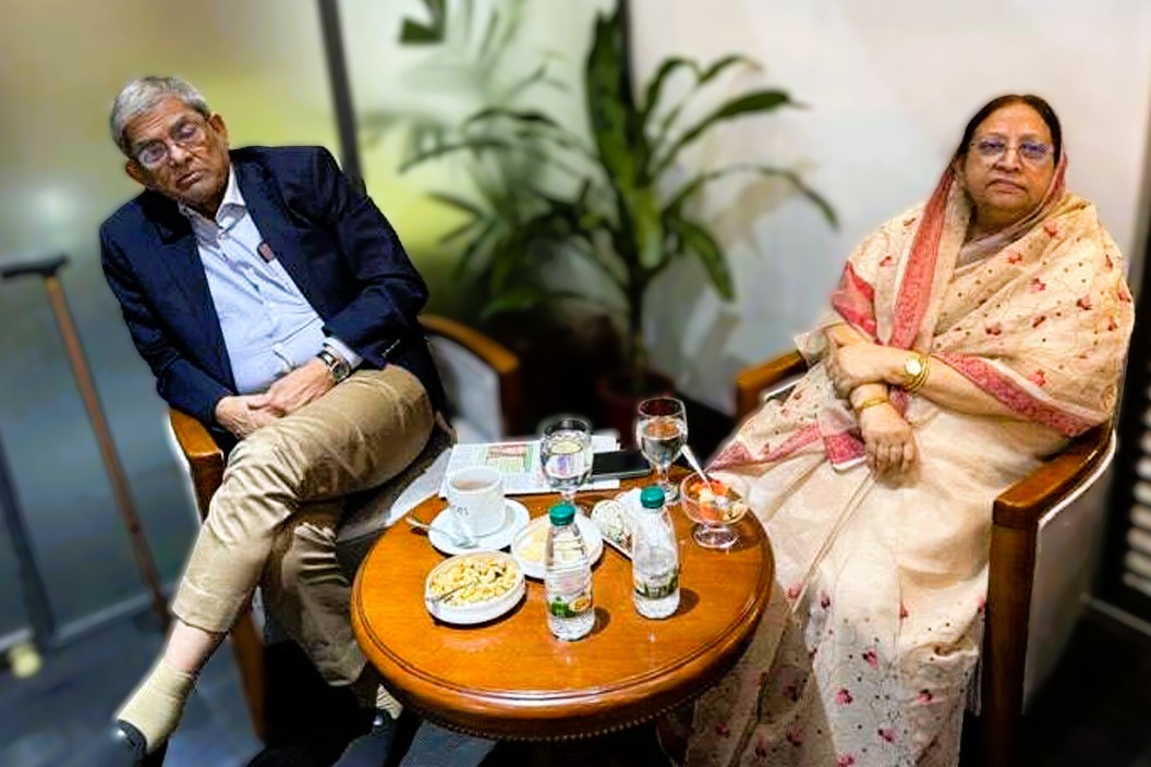 চিকিৎসার জন্য স্ত্রীকে সঙ্গে নিয়ে সিঙ্গাপুর যাচ্ছেন বিএনপি মহাসচিব মির্জা ফখরুল