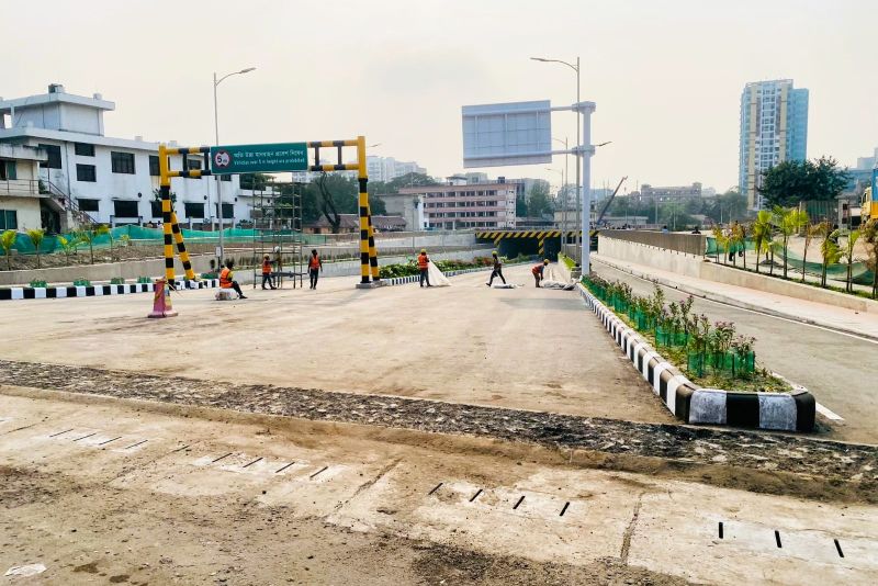 কমলাপুরে যাত্রা হবে স্বস্তির—উদ্বোধনের অপেক্ষায় টিটি পাড়া আন্ডারপাস