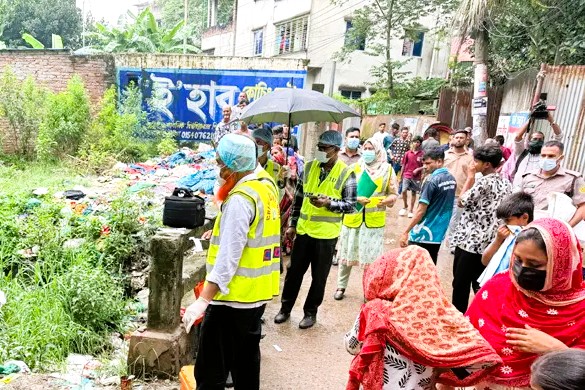 সবুজবাগে অর্ধগলিত খণ্ডিত মরদেহ উদ্ধার