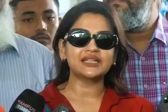 বিমানবন্দরে নেমে যা বললেন অভিনেত্রী বাঁধন