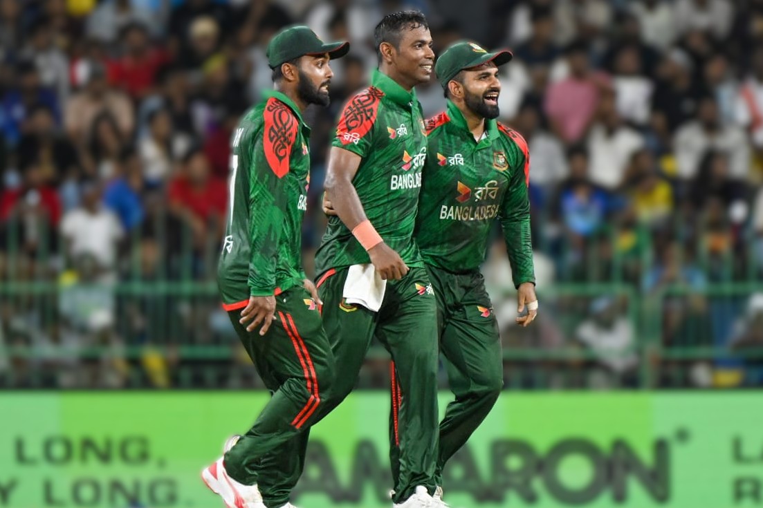 শ্রীলঙ্কাকে হারিয়ে র‍্যাঙ্কিংয়ে এগিয়ে বাংলাদেশ